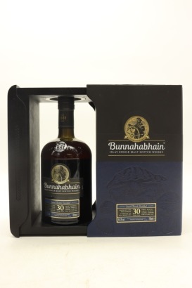 (1) Bunnahabhain Small Batch Distilled 30 Year Old Single Malt Scotch Whisky, 46.3% ABV (GB)