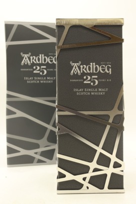 (1) Ardbeg 25 Year Old Single Malt Scotch Whisky, 46% ABV (GB)