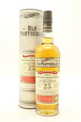 (1) Inchgower 1995 Douglas Laing Old Particular 25 Year Old Single Cask Single Malt Scotch Whisky, 51.5% ABV (GB)