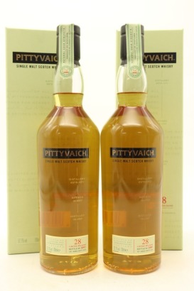 (2) Pittyvaich Limited Release 28 Year Old Single Malt Scotch Whisky, 52.1% ABV (GB)