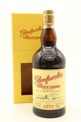 (1) Glenfarclas 1972 The Family Casks Single Cask Vintage Single Malt Scotch Whisky, 44.7% ABV, 750ml (GB)