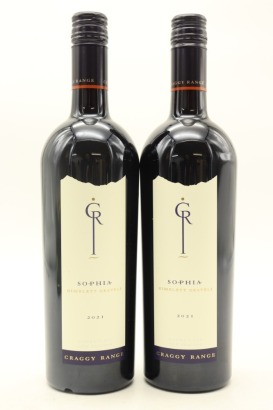 (2) 2021 Craggy Range 'Sophia', Gimblett Gravels [JR16.5] [WE95]
