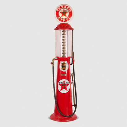 An Original Wayne Model 615 Ethyl Texaco Visible Gas Pump
