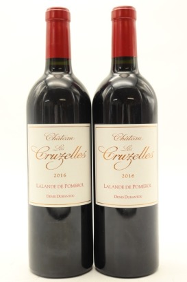 (2) 2016 Chateau Les Cruzelles, Lalande-de-Pomerol [JR16.5] &diams;