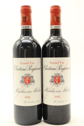 (2) 2015 Chateau Poujeaux, Moulis-en-Medoc [JR16] &diams;