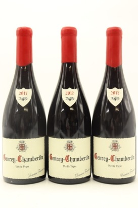 (3) 2017 Domaine Fourrier Gevrey-Chambertin Vieilles Vignes, Cote de Nuits [JR16.5] &diams;