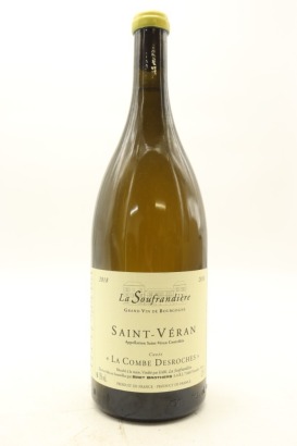 (1) 2018 Bret Brothers La Soufrandiere Saint-Veran Cuvee La Combe DesRoches, Maconnais, 1500ml &diams;