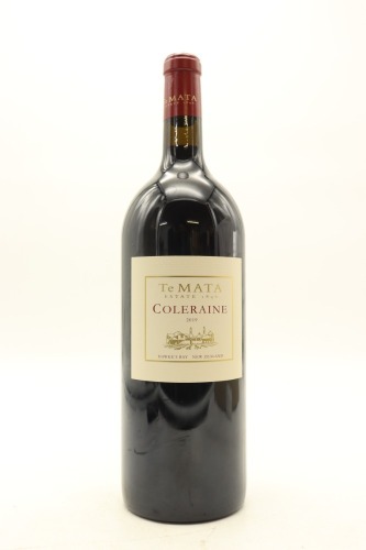 (1) 2019 Te Mata Estate Coleraine, Hawke's Bay, 1500ml &diams;