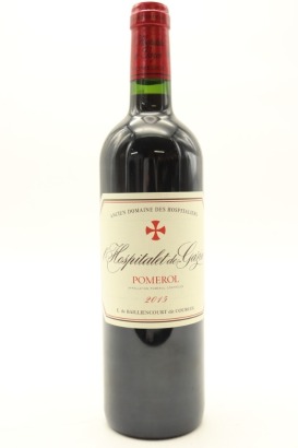 (1) 2015 Chateau Gazin L'Hospitalet de Gazin, Pomerol &diams;
