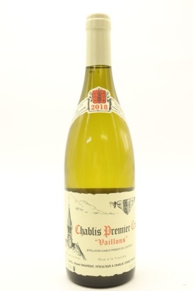 (1) 2018 Rene et Vincent Dauvissat Vaillons, Chablis Premier Cru &diams;