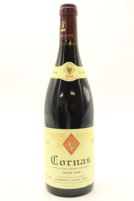 (1) 2016 Domaine Auguste Clape Cornas, Rhone [JR18] [RP96] [WS98] &diams;