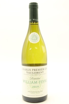 (1) 2019 William Fevre Vaulorent, Chablis Premier Cru [JR16.5] &diams;