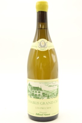 (1) 2017 Domaine Billaud-Simon Les Preuses, Chablis Grand Cru &diams;