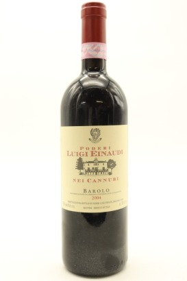 (1) 2004 Poderi Luigi Einaudi Nei Cannubi, Barolo DOCG [JR16] [WE93]
