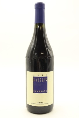 (1) 2004 Luciano Sandrone Aleste-Cannubi Boschis, Barolo DOCG [JR17.5] [RP98] [WE93] [WS95]