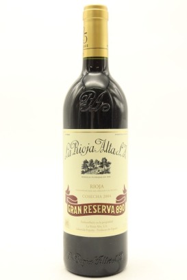(1) 2004 La Rioja Alta S.A. Gran Reserva 890, Rioja DOCa [WE96] [WS94]