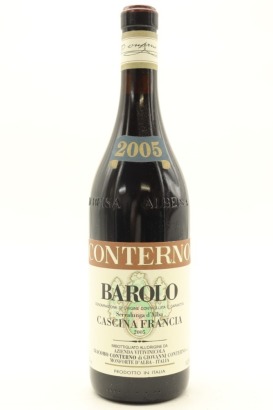 (1) 2005 Giacomo Conterno Francia Barolo DOCG, Piedmont [RP95]
