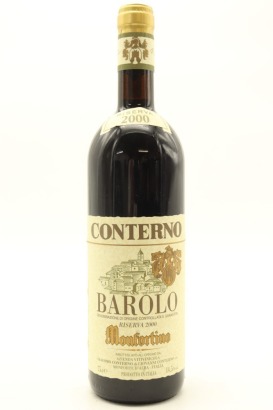 (1) 2000 Giacomo Conterno Monfortino, Barolo Riserva DOCG [RP97] [WS96]
