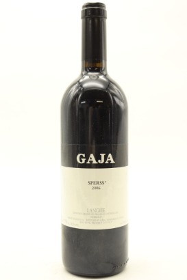 (1) 2006 Gaja Sperss Langhe - Barolo, Piedmont [RP97] [WE98] [WS94]