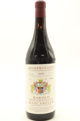 (1) 2006 Giuseppe Mascarello e Figlio Monprivato, Barolo DOCG [JR19] [RP96] [WS93]