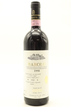 (1) 1998 Falletto di Bruno Giacosa 'Le Rocche del Falletto di Serralunga d'Alba' Barolo DOCG [RP95]
