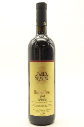 (1) 2004 Paolo Scavino Bric del Fiasc, Barolo DOCG [RP96] [WS95]