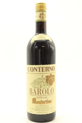 (1) 2002 Giacomo Conterno Monfortino, Barolo Riserva DOCG [JR17] [RP98] [WS98]