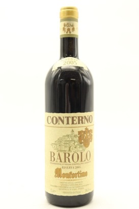 (1) 2005 Giacomo Conterno Monfortino, Barolo Riserva DOCG [JR17.5] [RP96]