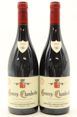 (2) 2019 Domaine Armand Rousseau Pere et Fils Gevrey-Chambertin, Cote de Nuits [JR17] &diams;