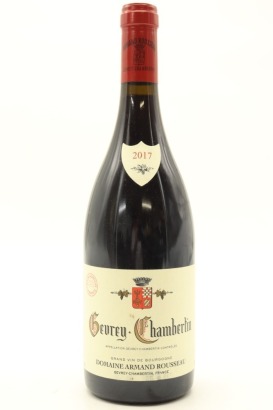 (1) 2017 Domaine Armand Rousseau Pere et Fils Gevrey-Chambertin, Cote de Nuits [JR17] [WS94] &diams;