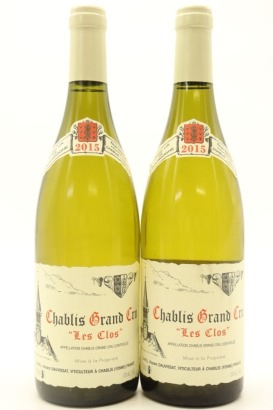 (2) 2015 Rene et Vincent Dauvissat Les Clos, Chablis Grand Cru [RP95] &diams;