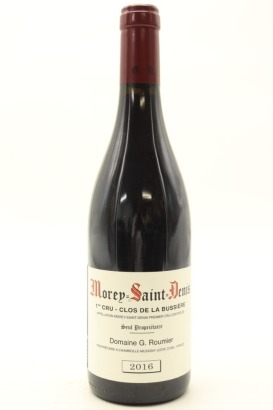 (1) 2016 Domaine Georges & Christophe Roumier Clos de la Bussiere, Morey-Saint-Denis Premier Cru [JR16.5] [WS94] &diams;