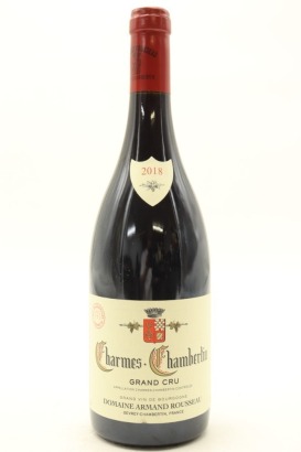 (1) 2018 Domaine Armand Rousseau Pere et Fils Charmes-Chambertin Grand Cru, Cote de Nuits [JR18] &diams;