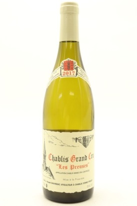 (1) 2017 Rene et Vincent Dauvissat-Camus Les Preuses, Chablis Grand Cru [RP97] &diams;