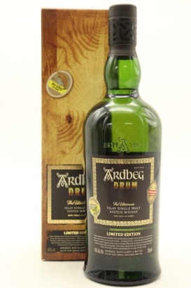 (1) Ardbeg Drum Limited Edition Islay Single Malt Scotch Whisky, 46% ABV (GB)