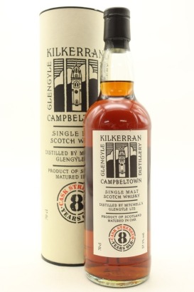 (1) Kilkerran 8 Year Old Cask Strength 2019 Release 4th Edition Single Malt Scotch Whisky, 57.1% ABV (GB)