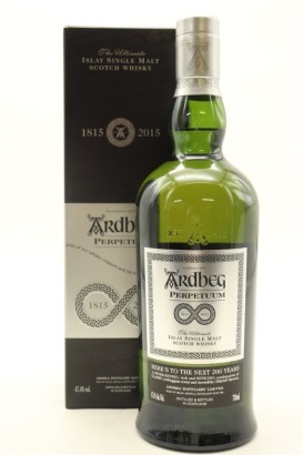 (1) Ardbeg Perpetuum Bicentenary Release Single Malt Scotch Whisky, 47.4% ABV (GB)