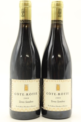 (2) 2008 Cave Yves Cuilleron Cote Rotie Les Terres Sombres, Rhone