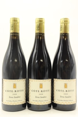 (3) 2008 Cave Yves Cuilleron Cote Rotie Les Terres Sombres, Rhone