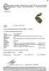 18ct Yellow Gold, Modern, 1.02ct Sapphire /.02 Diamond Snake Ring - Near new - 3