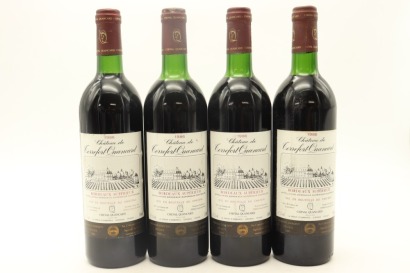 (4) 1986 Chateau de Terrefort-Quancard, Bordeaux Superieur (US)
