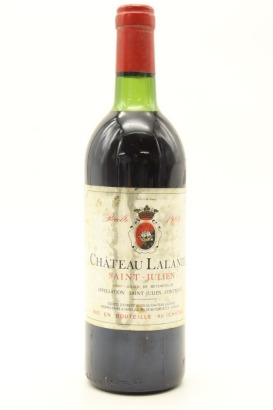 (1) 1982 Chateau Lalande, Saint-Julien (TS)