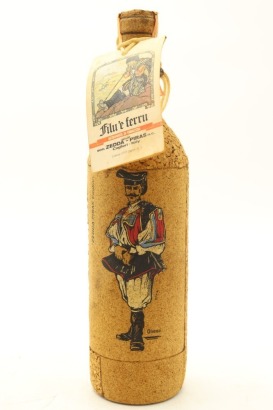 (1) Sardinian Myrtle Bottle Covered in Cork