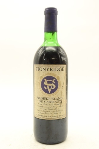 (1) 1987 Stonyridge Vineyard Larose, Waiheke Island (US)