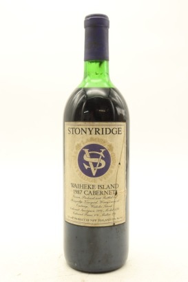 (1) 1987 Stonyridge Vineyard Larose, Waiheke Island (US)