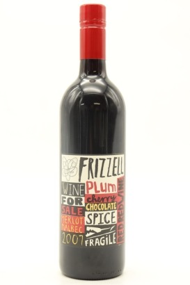 (1) 2007 Frizzell Merlot - Malbec, Hawke's Bay