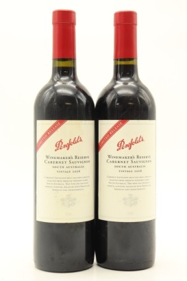 (2) 2006 Penfolds Winemaker's Reserve Cabernet Sauvignon, South Australia