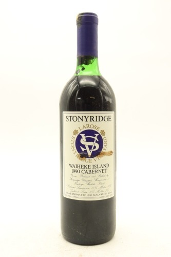 (1) 1990 Stonyridge Vineyard Larose, Waiheke Island (US)