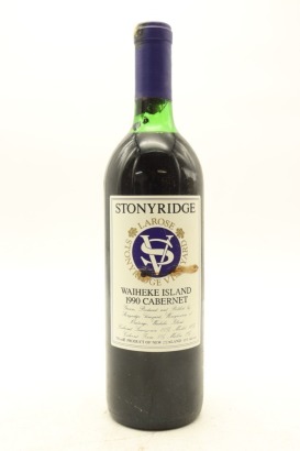 (1) 1990 Stonyridge Vineyard Larose, Waiheke Island (US)