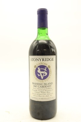 (1) 1987 Stonyridge Vineyard Larose, Waiheke Island (US)